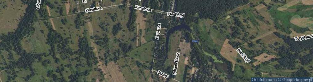Zdjęcie satelitarne Bagienna ul.