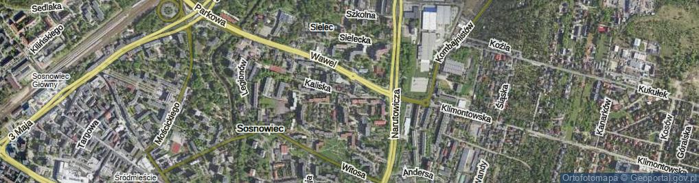 Zdjęcie satelitarne Barbary ul.