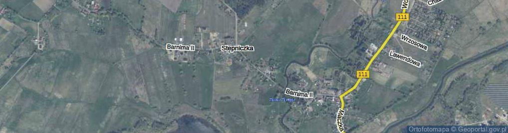 Zdjęcie satelitarne Barnima II ul.