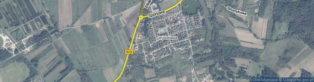 Zdjęcie satelitarne Bażyńskiego Jana ul.