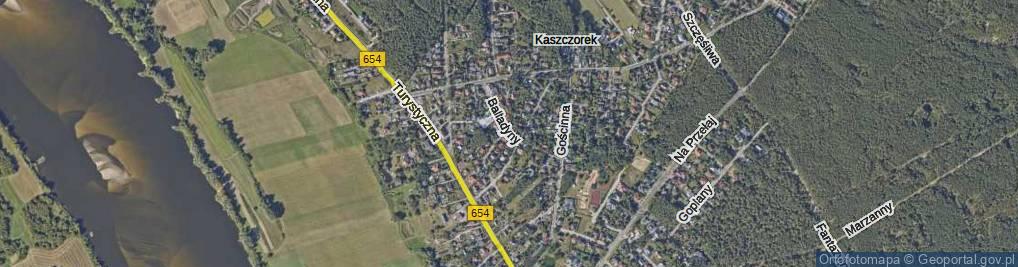 Zdjęcie satelitarne Balladyny ul.