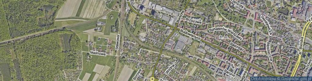 Zdjęcie satelitarne Barbary ul.