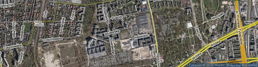 Zdjęcie satelitarne Baltazara ul.