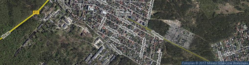 Zdjęcie satelitarne Barlickiego Norberta ul.