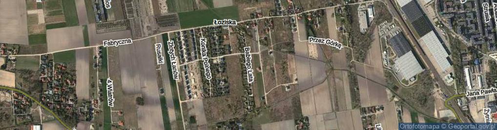 Zdjęcie satelitarne Babiego Lata ul.