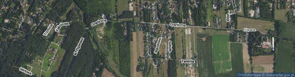 Zdjęcie satelitarne Bajkowa ul.