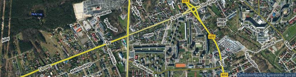 Zdjęcie satelitarne Bema Józefa, gen. ul.