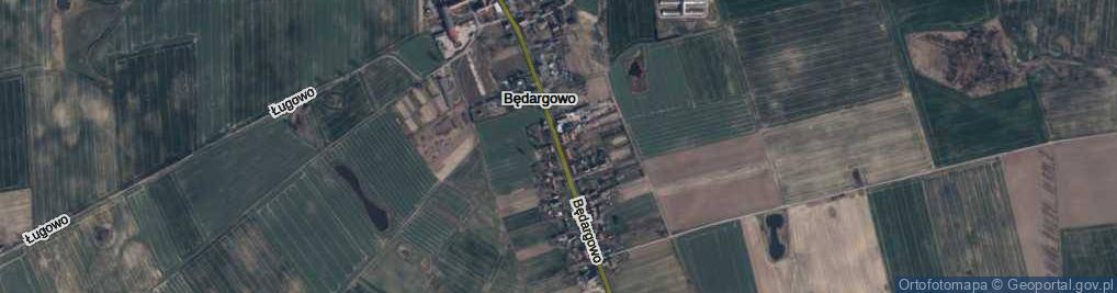 Zdjęcie satelitarne Będargowo ul.