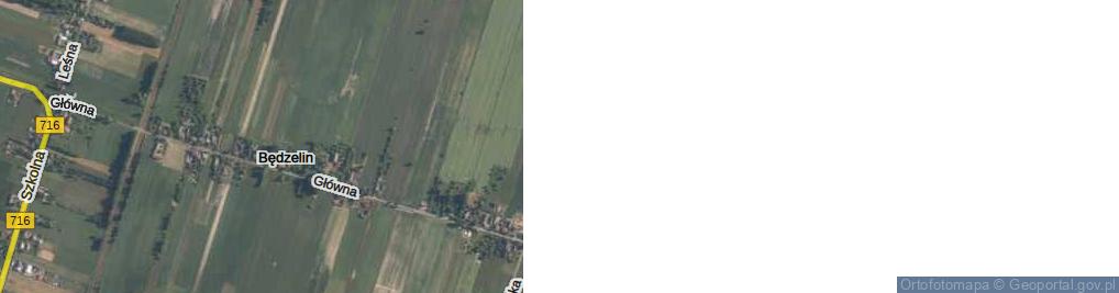 Zdjęcie satelitarne Będzelin ul.
