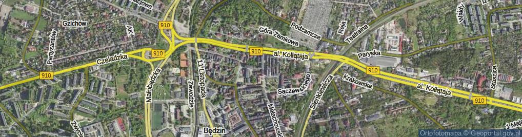 Zdjęcie satelitarne Bereszki Ignacego ul.