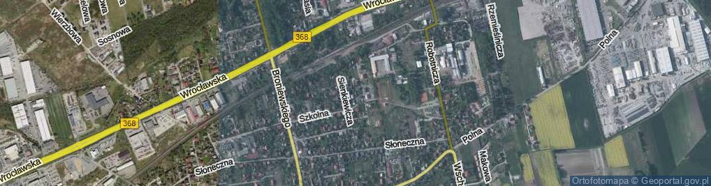 Zdjęcie satelitarne Bema Józefa, gen. ul.