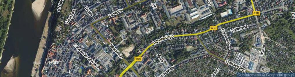 Zdjęcie satelitarne Bema Józefa, gen. ul.
