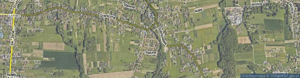Zdjęcie satelitarne Bełcha Stanisława, ks. ul.