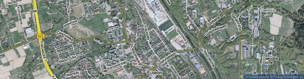 Zdjęcie satelitarne Bema Józefa, gen. ul.