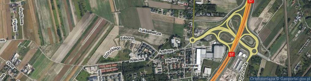 Zdjęcie satelitarne Bella Aleksandra Grahama ul.