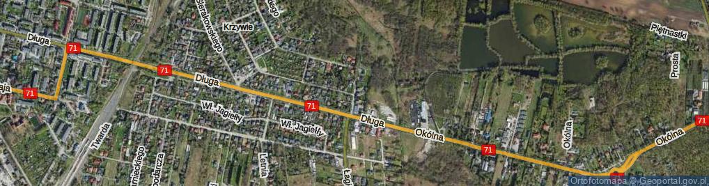 Zdjęcie satelitarne Bema Józefa, gen. ul.