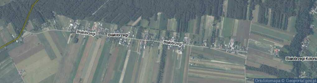 Zdjęcie satelitarne Białobrzegi ul.