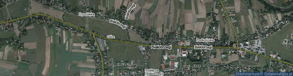 Zdjęcie satelitarne Białobrzegi ul.