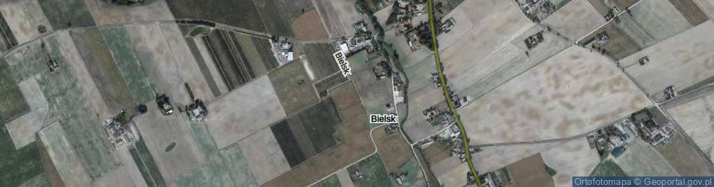 Zdjęcie satelitarne Bielsk ul.