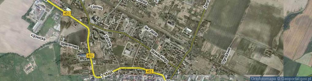 Zdjęcie satelitarne Biała ul.