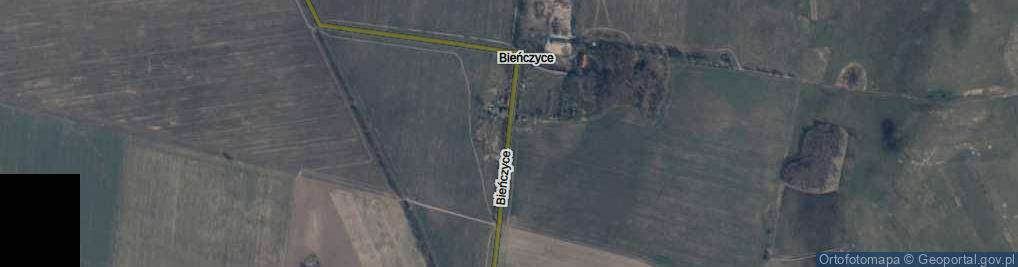Zdjęcie satelitarne Bieńczyce ul.