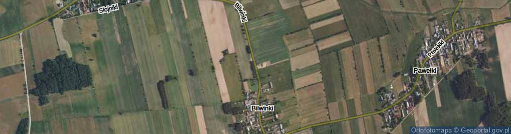 Zdjęcie satelitarne Bilwinki ul.