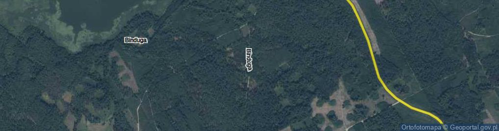 Zdjęcie satelitarne Binduga ul.