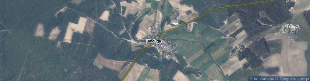 Zdjęcie satelitarne Binduga ul.