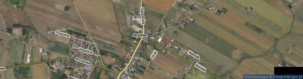 Zdjęcie satelitarne Bielska ul.