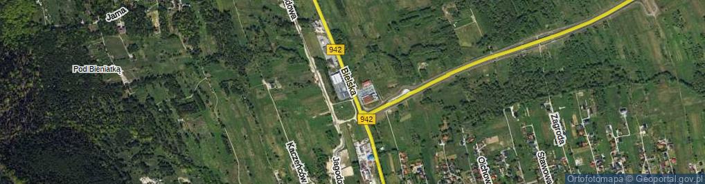 Zdjęcie satelitarne Bielska ul.