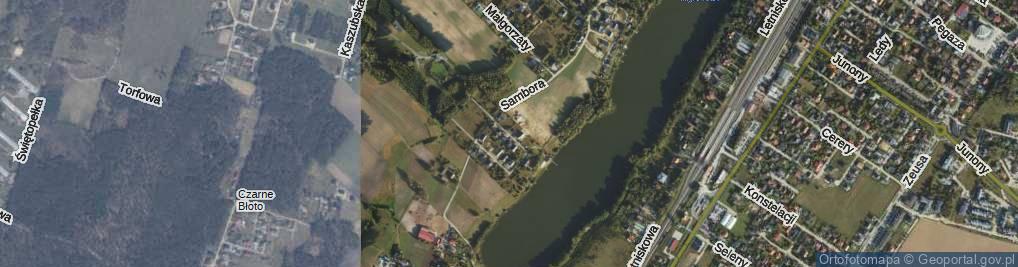 Zdjęcie satelitarne Białe Żagle ul.