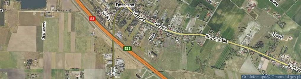 Zdjęcie satelitarne Biała ul.