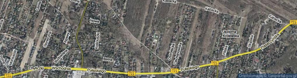 Zdjęcie satelitarne Białostocka ul.