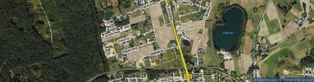 Zdjęcie satelitarne Biała ul.