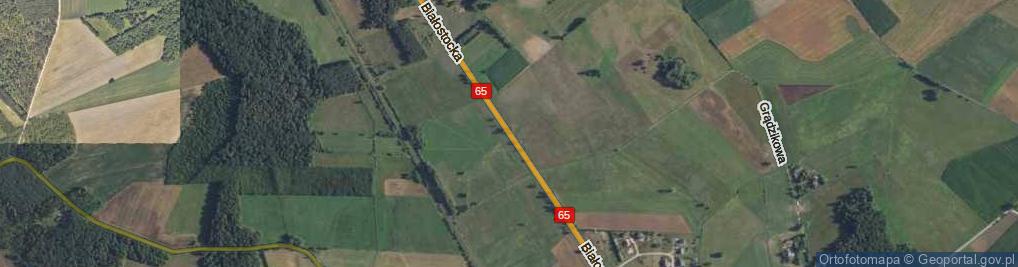 Zdjęcie satelitarne Białostocka ul.