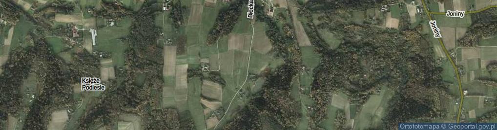 Zdjęcie satelitarne Biecka ul.