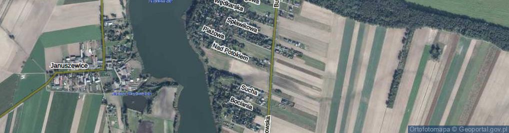 Zdjęcie satelitarne Biesiadna ul.