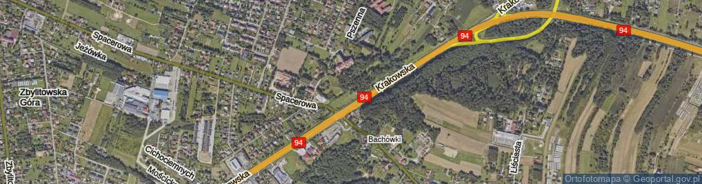 Zdjęcie satelitarne Bielicowa ul.