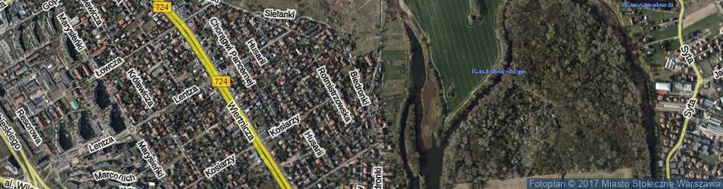 Zdjęcie satelitarne Biedronki ul.