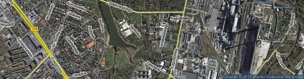 Zdjęcie satelitarne Biechowska ul.