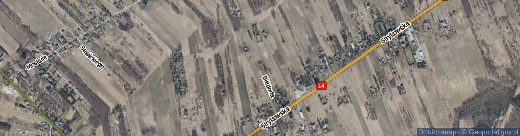 Zdjęcie satelitarne Bittdorfa Anastazego ul.