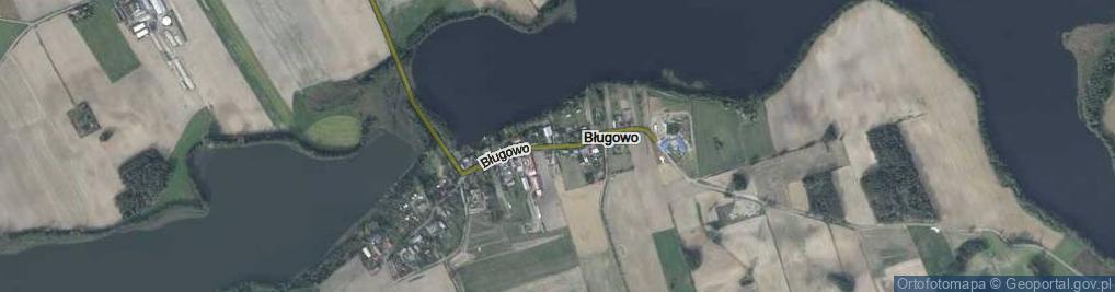Zdjęcie satelitarne Bługowo ul.