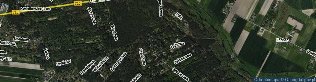 Zdjęcie satelitarne Błotna ul.