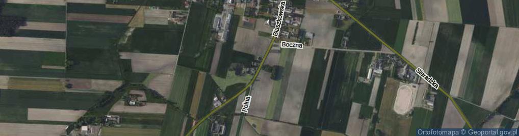 Zdjęcie satelitarne Błaszkowska ul.