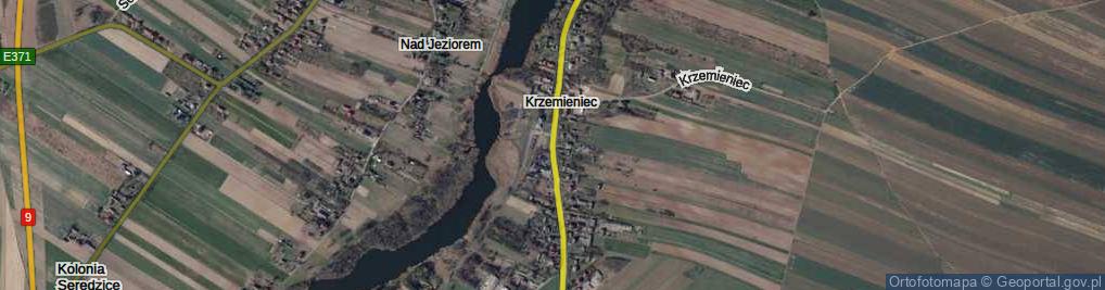 Zdjęcie satelitarne Błazińska ul.