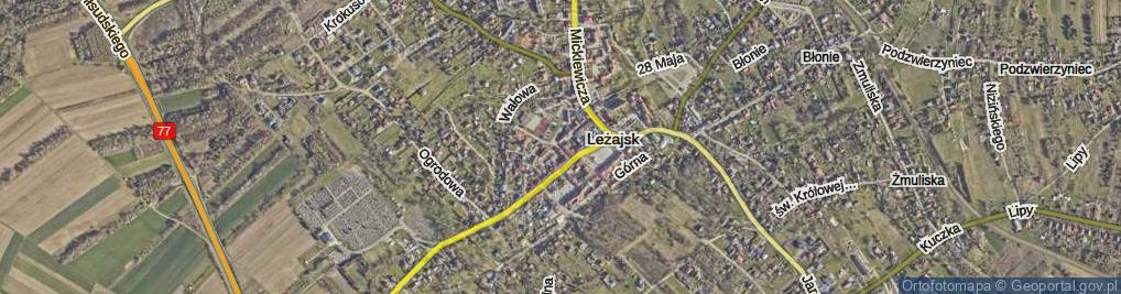 Zdjęcie satelitarne Blacharska ul.