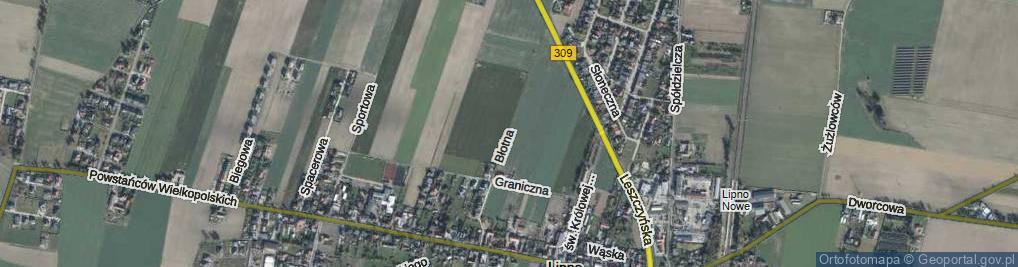 Zdjęcie satelitarne Błotna ul.