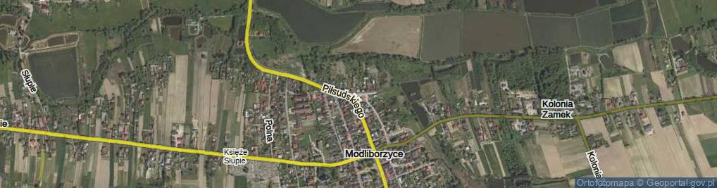 Zdjęcie satelitarne Błotna ul.