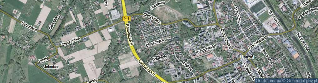 Zdjęcie satelitarne Błaszczyka Jana ul.