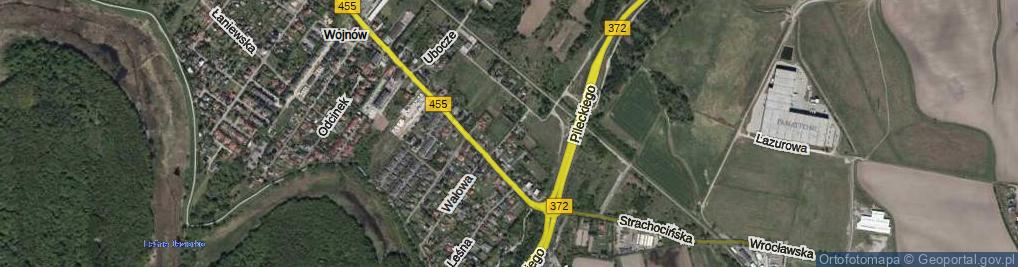 Zdjęcie satelitarne Błotna ul.